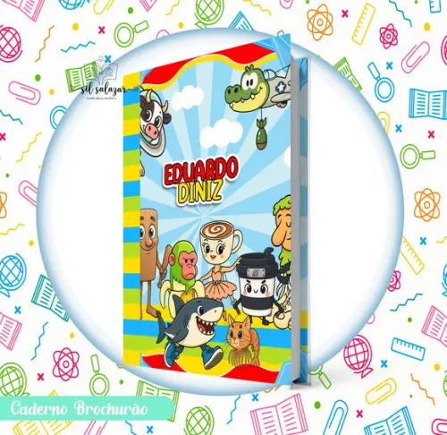 Caderno Brochurão (g) - Brainrot