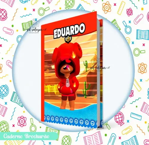 Caderno Brochurão (g) - Brawl Stars 01