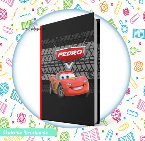 Caderno Brochurão (g) - Carros
