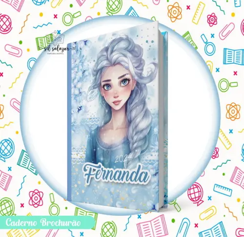 Caderno Brochurão (g) - Frozen