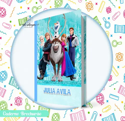 Caderno Brochurão (g) - Frozen 04