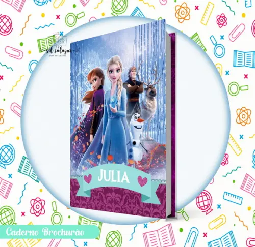 Caderno Brochurão (g) - Frozen 05