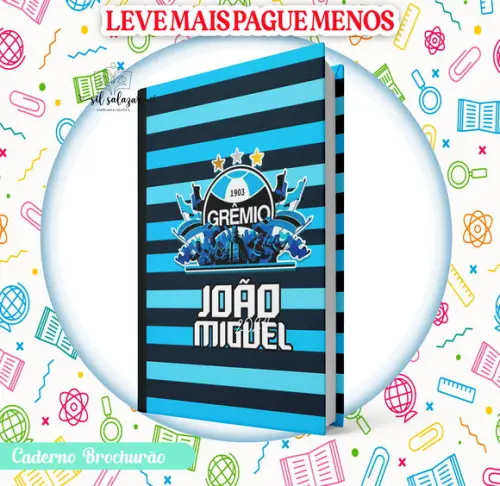 Caderno Brochurão (g) - Gremio 02 (promocional)