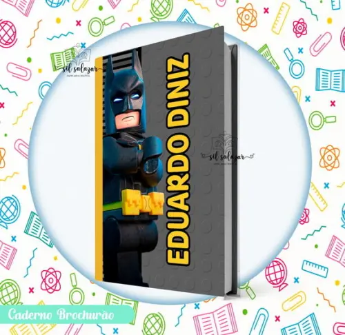 Caderno Brochurão (g) - Lego Batman
