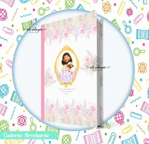 Caderno Brochurão (g) - Jesus Menina