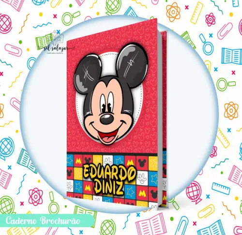 Caderno Brochurão (g) - Mickey 03