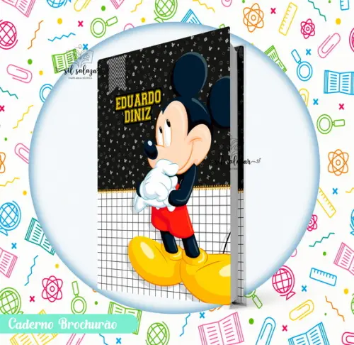 Caderno Brochurão (g) - Mickey