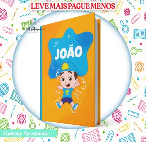 Caderno Brochurão (g) - Luccas Neto (promocional)