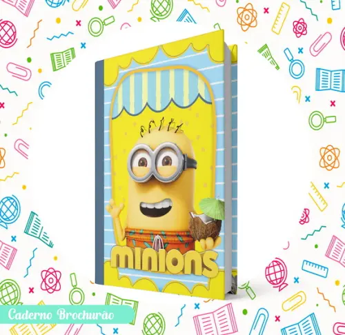 Caderno Brochurão (g) - Minions
