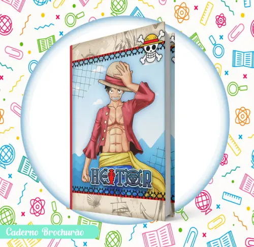 Caderno Brochurão (g) - One Piece