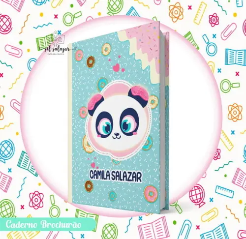 Caderno Brochurão (g) - Panda Donuts Puket