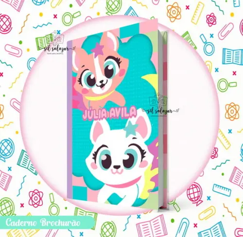 Caderno Brochurão (g) - Pet Sereia Puket