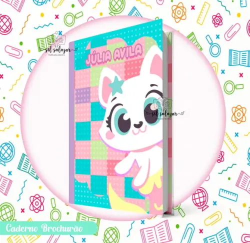 Caderno Brochurão (g) - Pet Sereia Puket 04