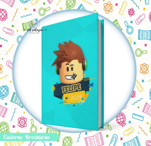 Caderno Brochurão (g) - Roblox