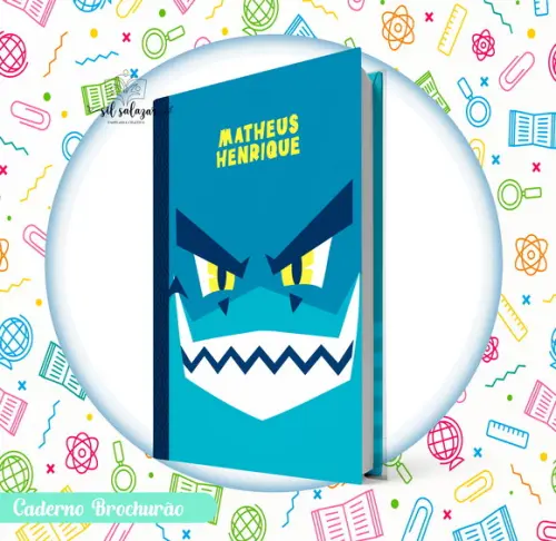 Caderno Brochurão (g) - Shark Puket 02