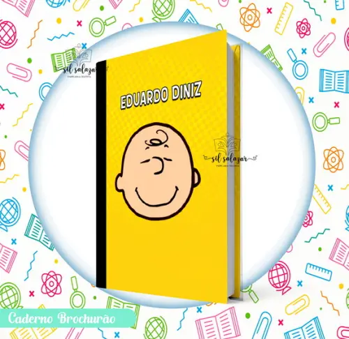 Caderno Brochurão (g) - Snoopy e Sua Turma (promocional)