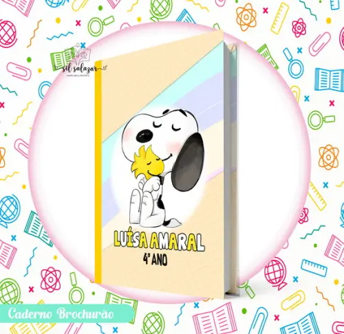 Caderno Brochurão (g) - Snoopy Candy