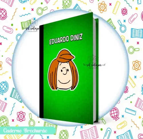 Caderno Brochurão (g) - Snoopy Faces