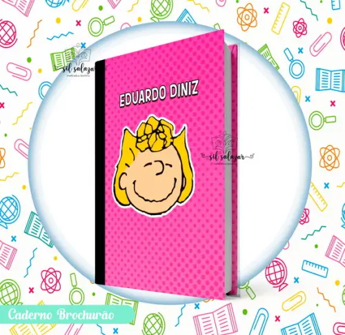 Caderno Brochurão (g) - Snoopy Faces