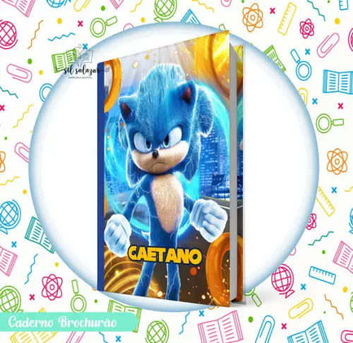 Caderno Brochurão (g) - Sonic 02