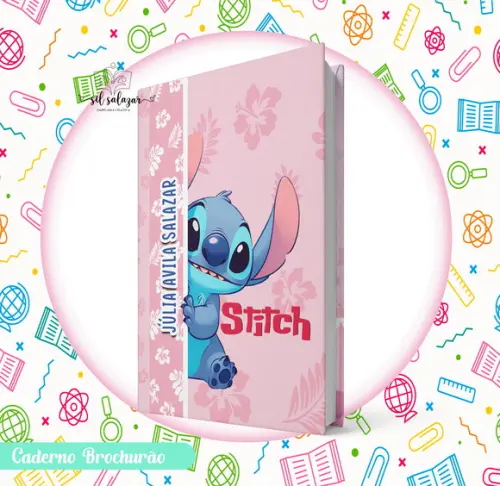 Caderno Brochurão (g) - Stitch 01