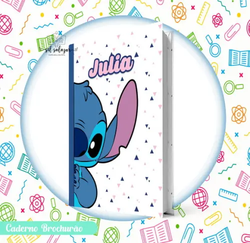 Caderno Brochurão (g) - Stitch Clean