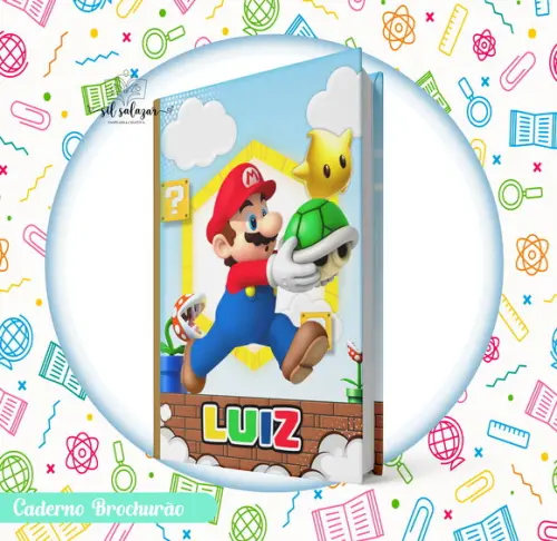 Caderno Brochurão (g) - Super Mario 02