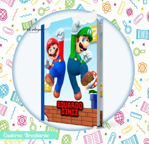 Caderno Brochurão (g) - Super Mario 04