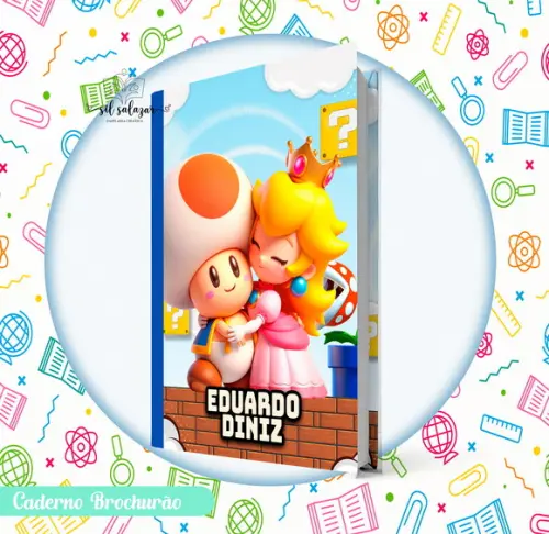 Caderno Brochurão (g) - Super Mario 02
