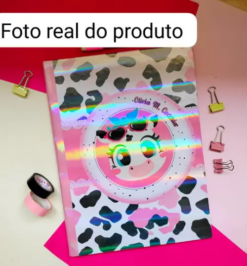 Caderno Brochurão (g) - Vaquinha Puket (promocional)