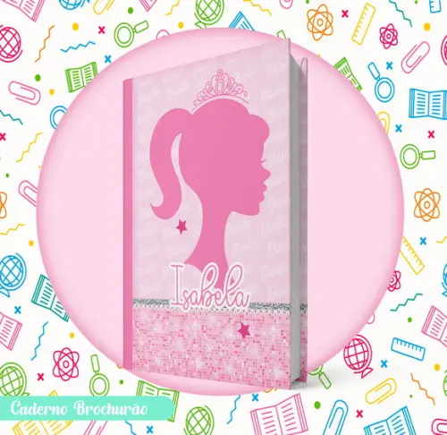 Caderno Brochurão (grande) - Barbie