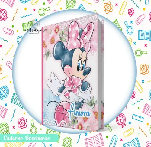 Caderno Brochurão (g)- Minnie Rosa