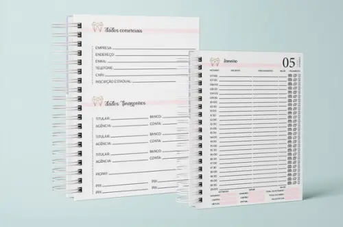 Caderno de Agendamento 2026 - Dentista