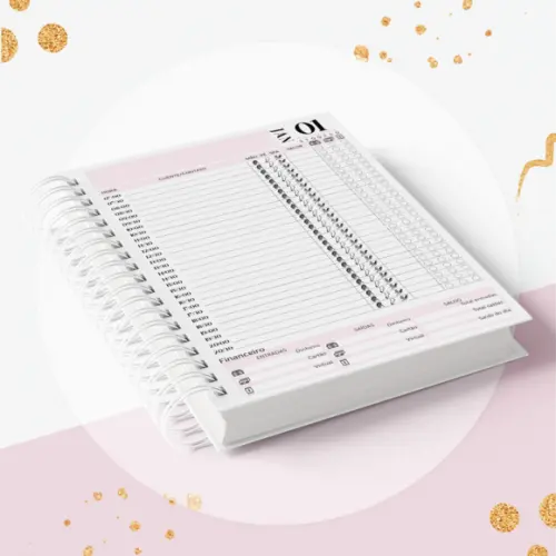Caderno de Agendamento 2026 - Manicure