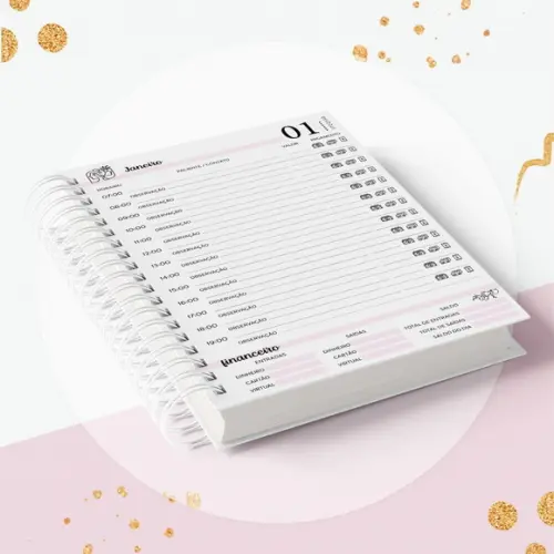 Caderno de Agendamento 2026 - Terapeuta