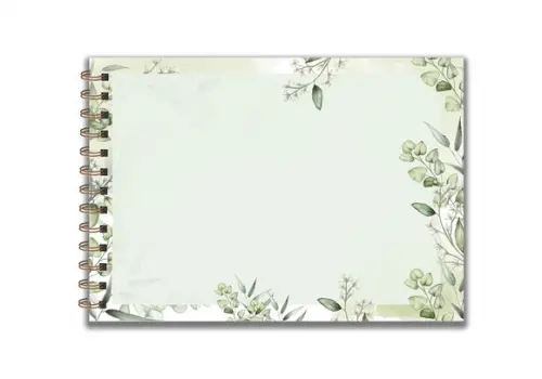 Caderno De Assinatura -safari Aquarela