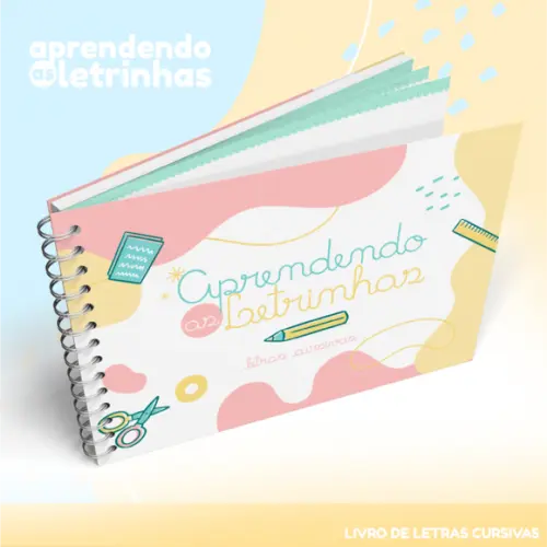 Caderno de Atividades - Aprendendo as Letrinhas Cursivas