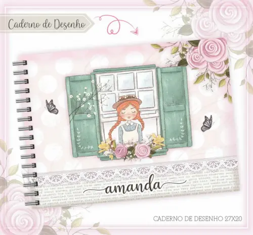 Caderno de Desenho - Anne With