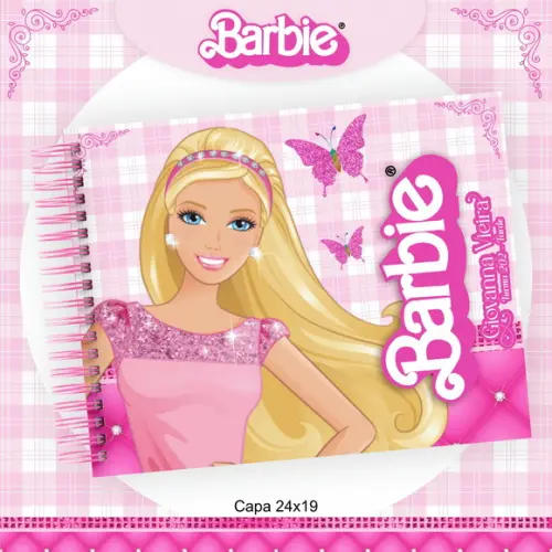 Caderno de Desenho - Barbie 02