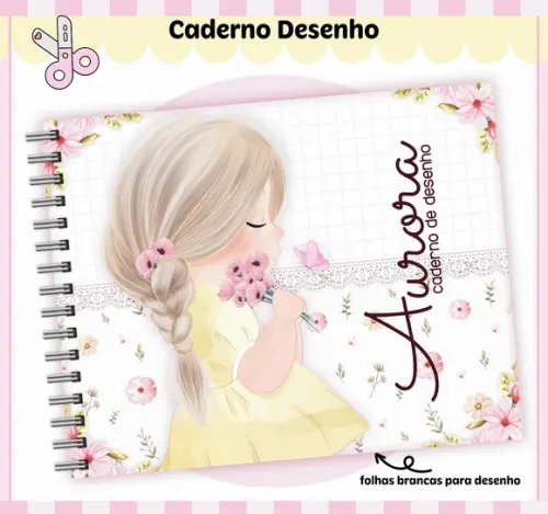 Caderno de Desenho - Camponesa