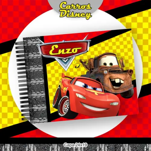 Caderno de Desenho - Carros 03