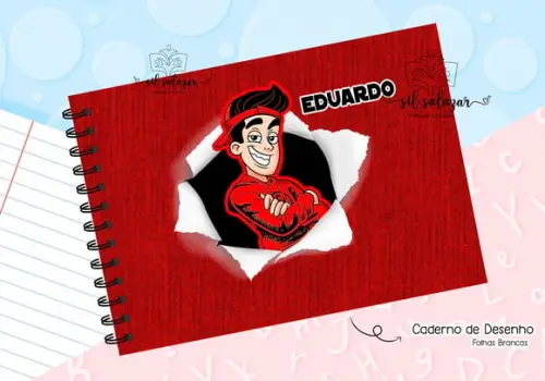 Caderno de Desenho - Enaldinho