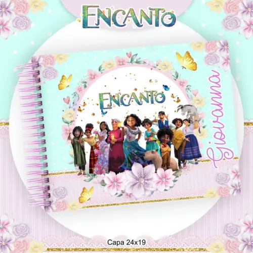 Caderno de Desenho - Encanto 03