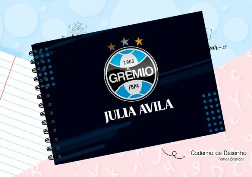 Caderno de Desenho - Gremio