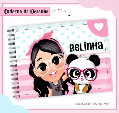 Caderno de Desenho - Luluca 02