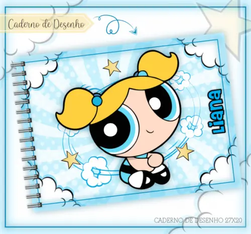 Caderno de Desenho - Lindinha