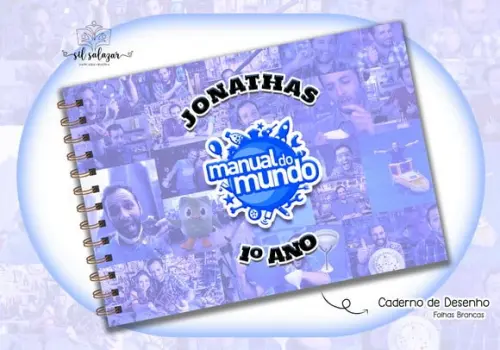 Caderno de Desenho - Manual do Mundo