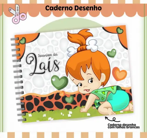 Caderno de Desenho - Pedrita