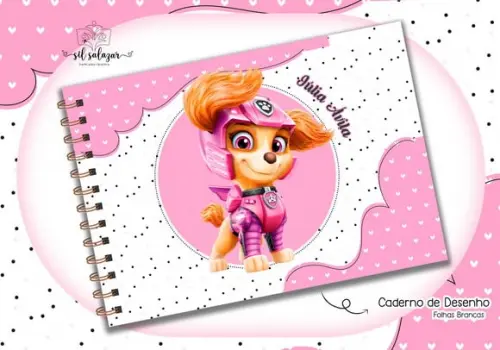 Caderno de Desenho - Skye