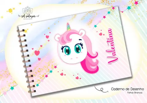Caderno de Desenho - Uniconio Puket